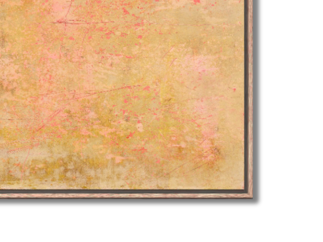 Faded Facade, 2025 | Original Painting (Framed)