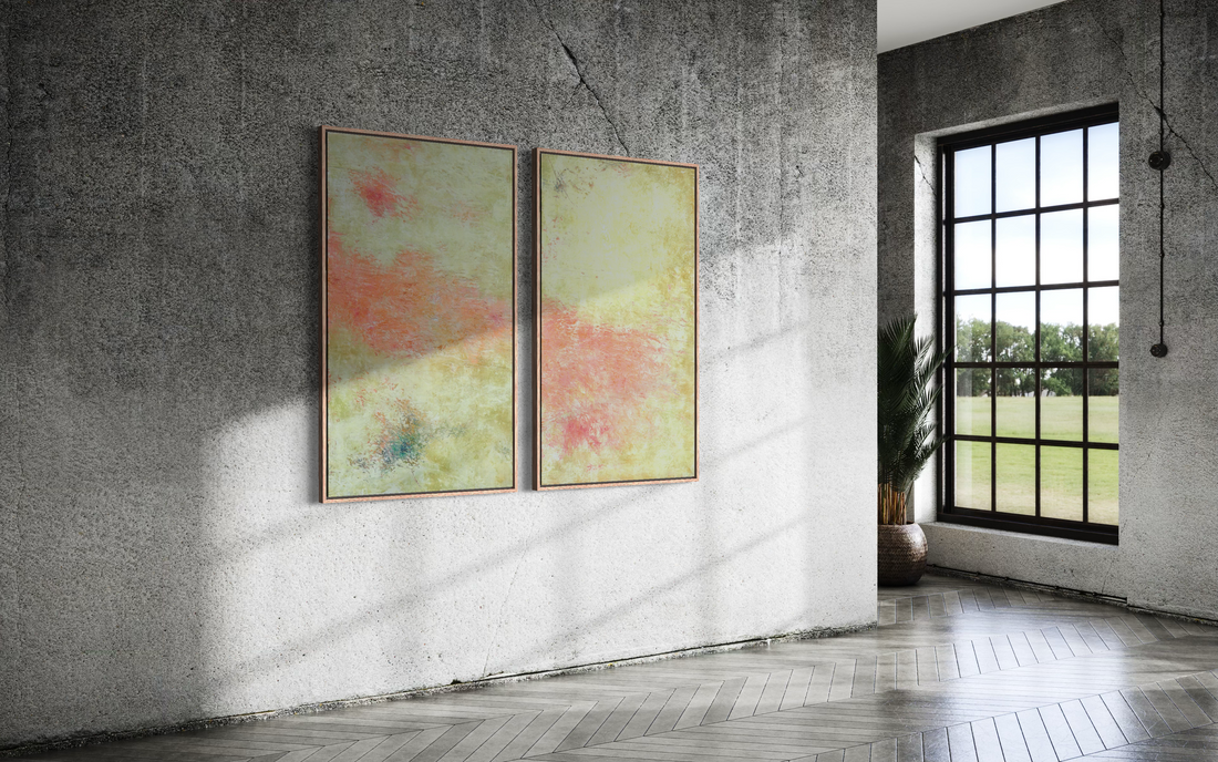 Fallen Eucalyptus Leaf, 2024 | Original Painting