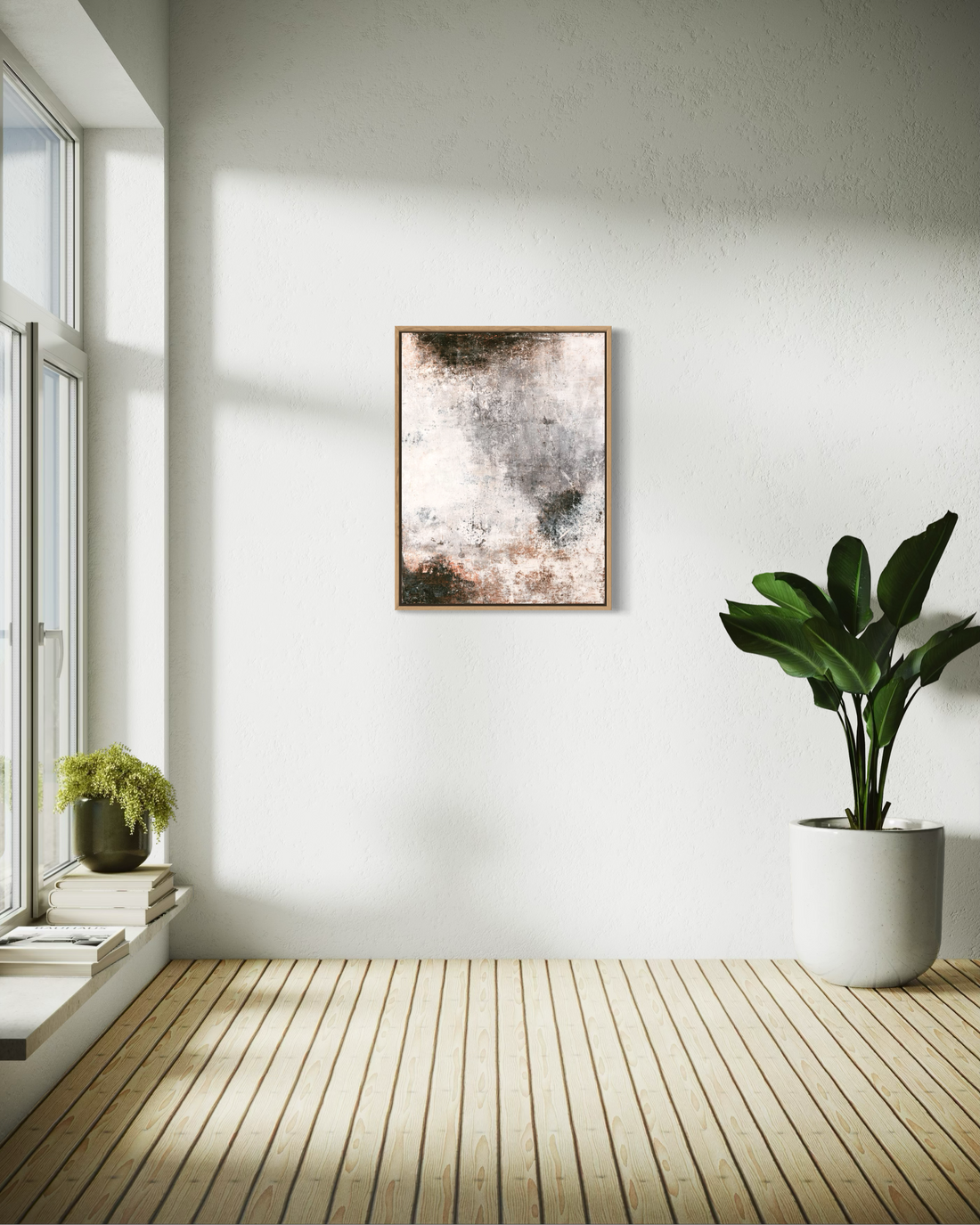 Descent into Ruin, 2025 | Original Painting (Framed)