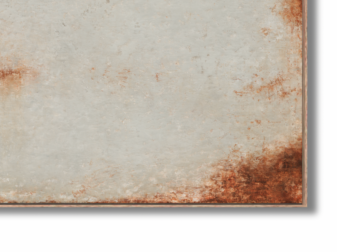Slowly Corroding, 2026 | Original Painting (Framed)